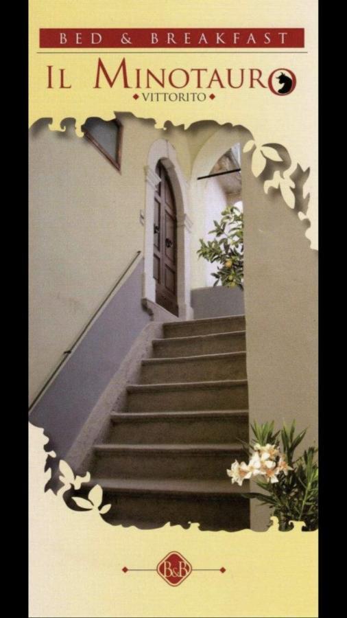 Il Minotauro B&B A 5 Minuti Da Popoli Vittorito Экстерьер фото
